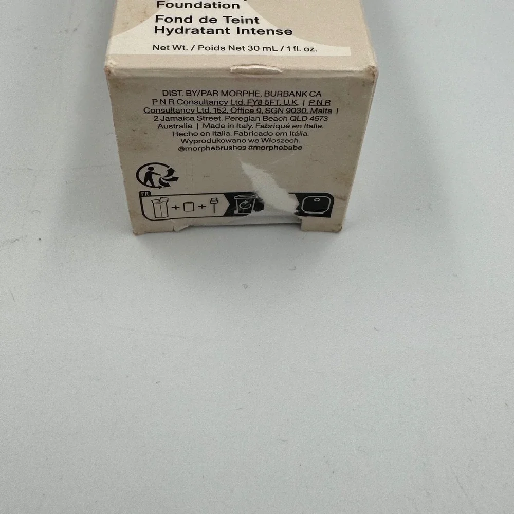 Morphe Lightform Extended Hydration Foundation Rich 26N 1oz Brown Neutral Golden